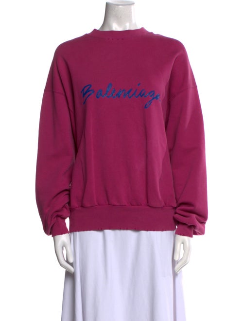 Balenciaga 2022 Graphic Print Sweatshirt