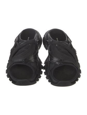 Balenciaga Leather Slides