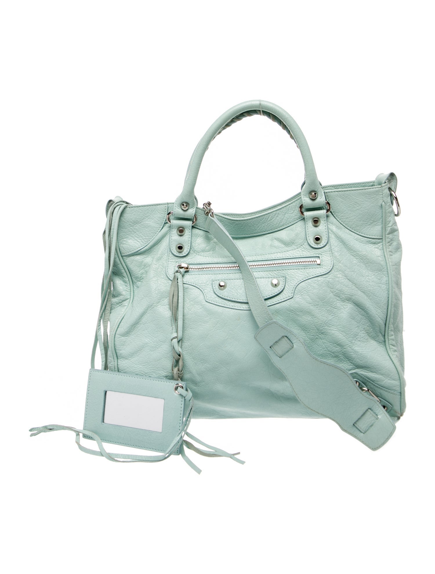 Balenciaga Leather Motocross Classic City