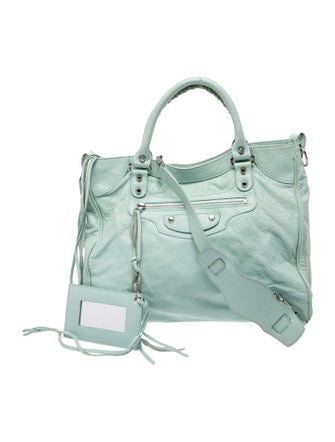 Balenciaga Leather Motocross Classic City