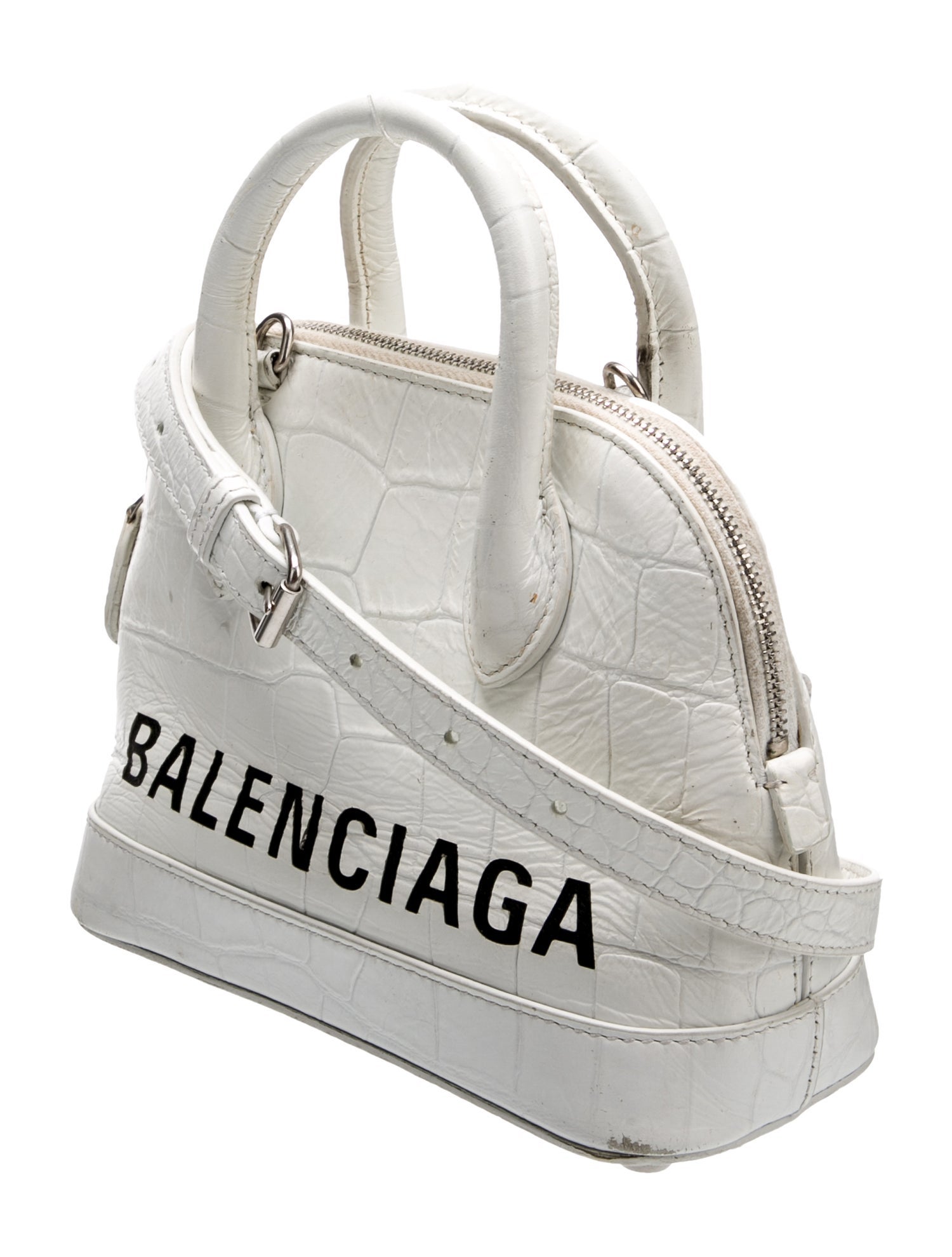 Balenciaga Leather Top Handle Bag