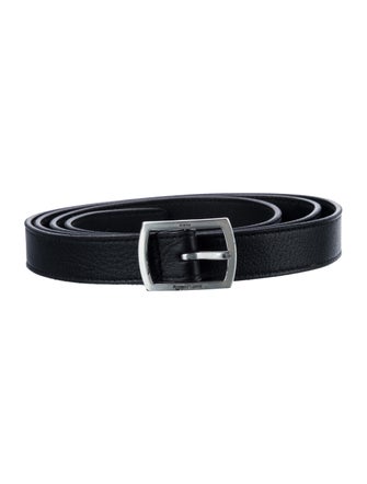 Balenciaga Skinny Leather Belt