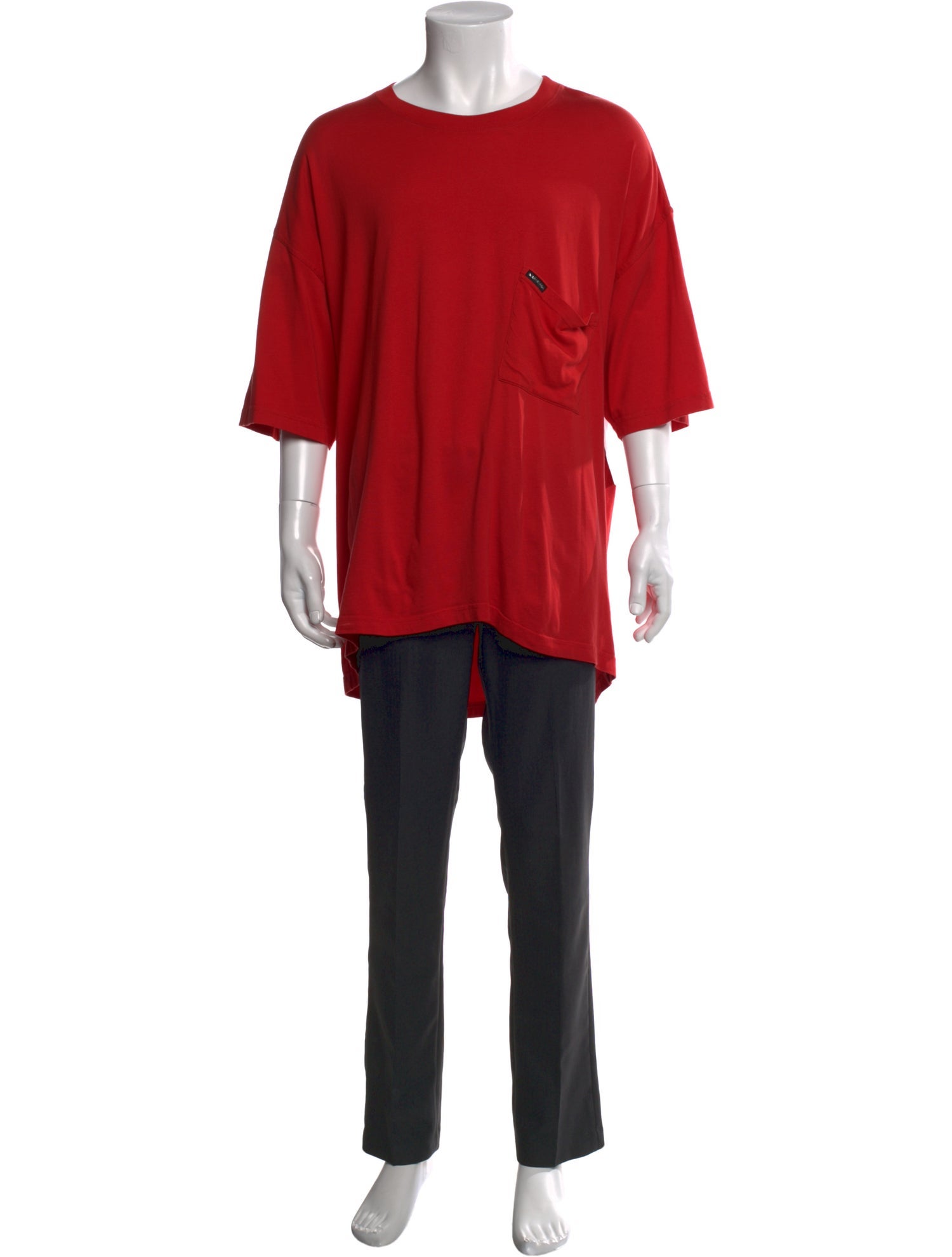 Balenciaga 2017 Scoop Neck T-Shirt