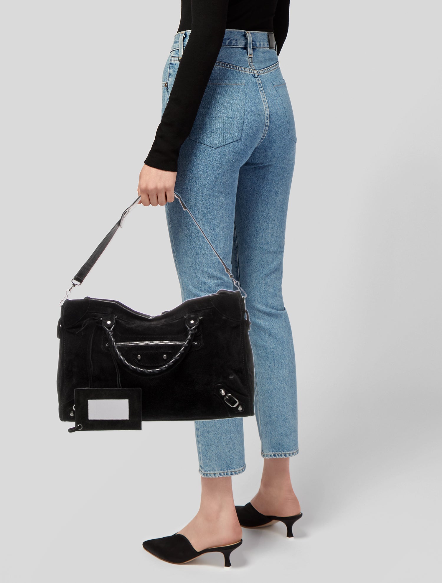 Balenciaga Suede Motocross Classic City