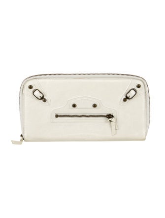 Balenciaga Leather Continental Wallet