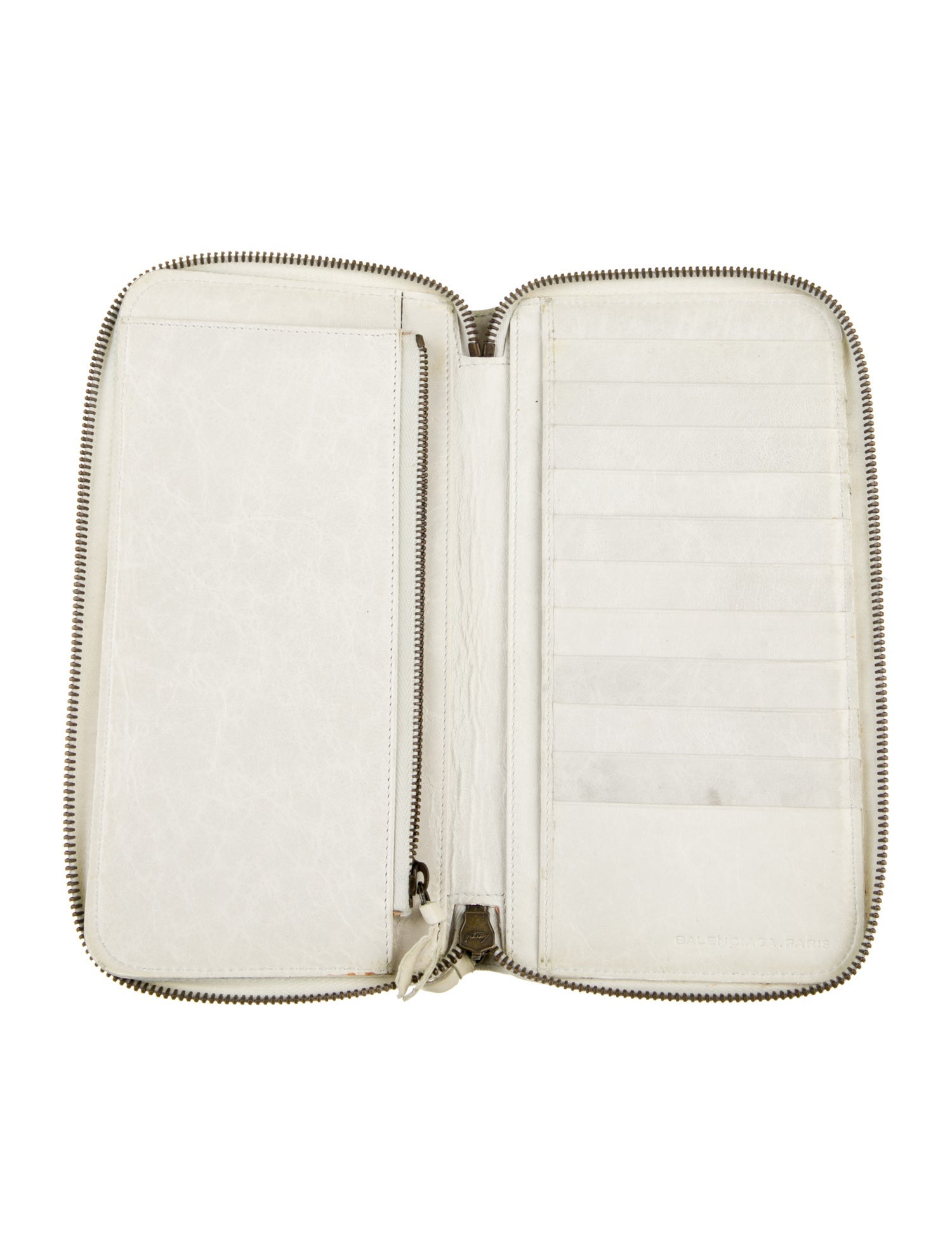 Balenciaga Leather Continental Wallet