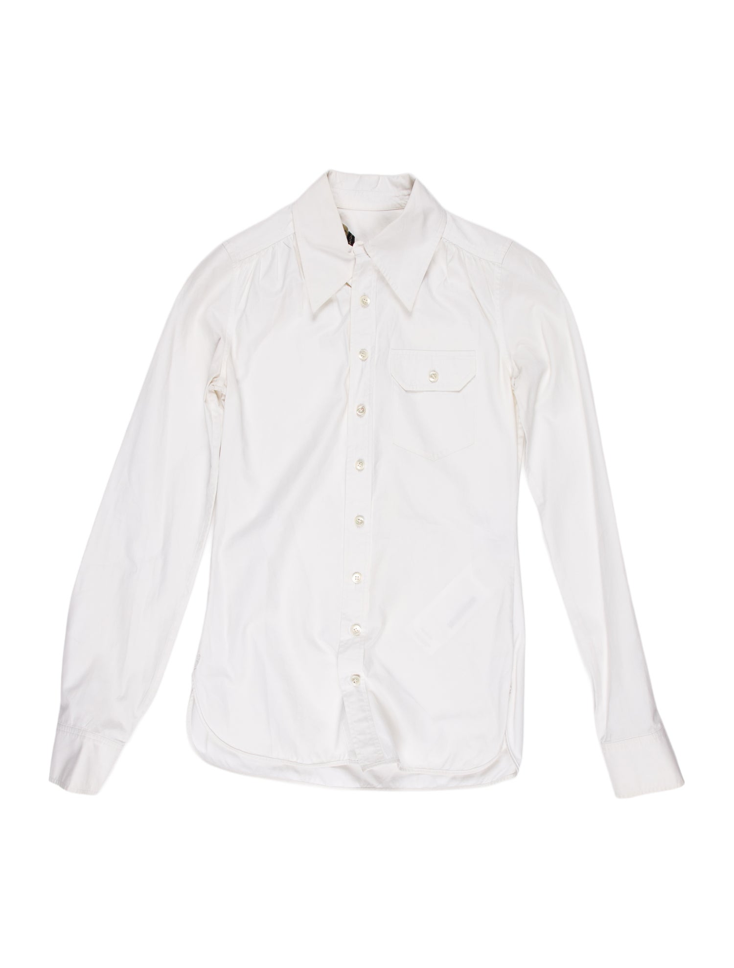 Balenciaga Vintage 2007 Button-Up Top