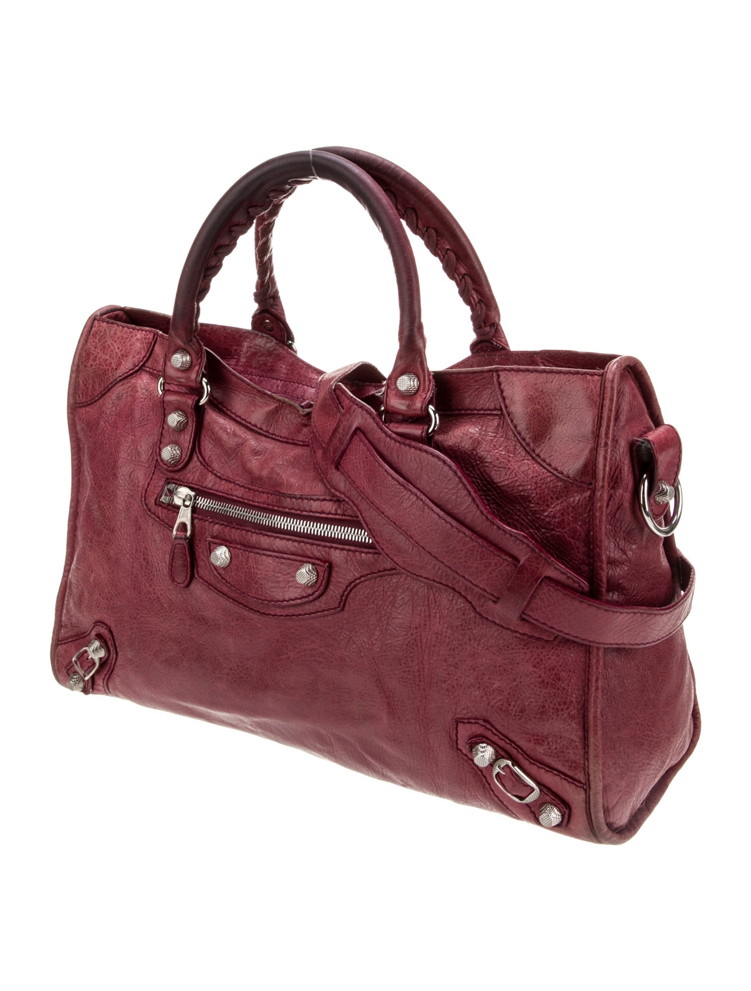 Balenciaga Leather Shoulder Bag