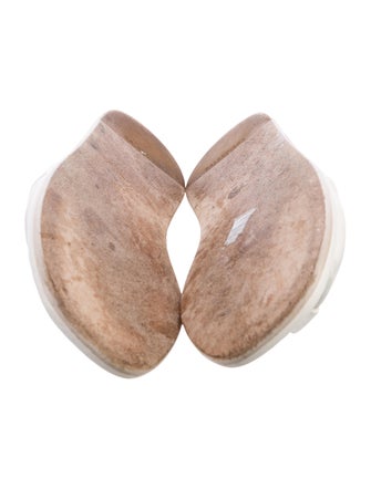 Balenciaga Leather Slides