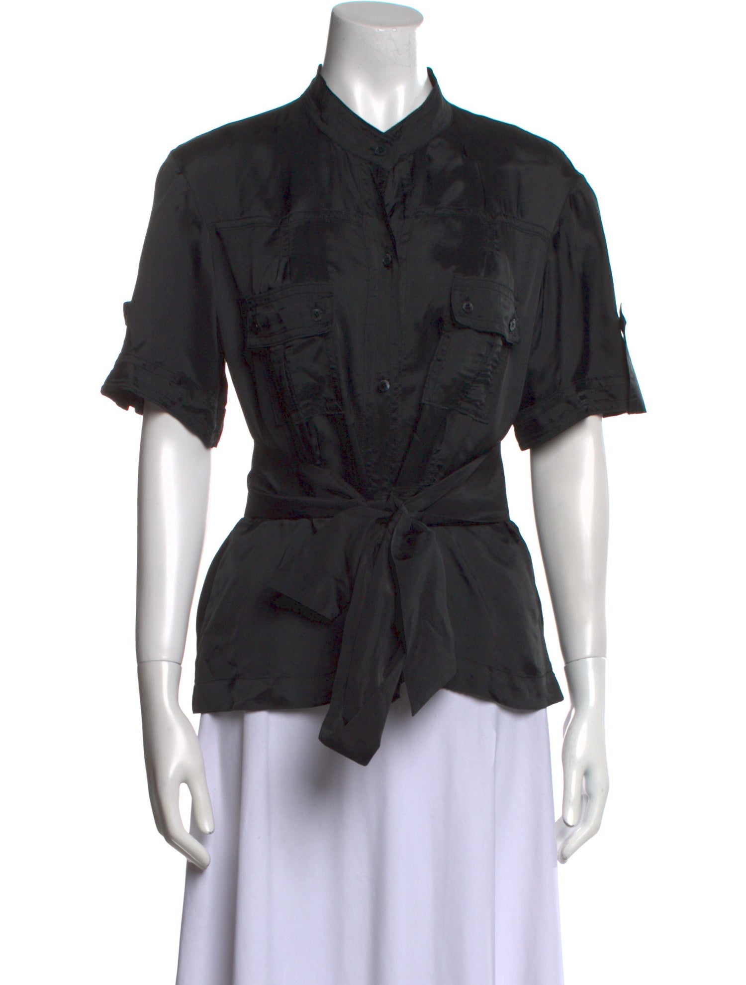 Balenciaga Vintage 2002 Button-Up Top