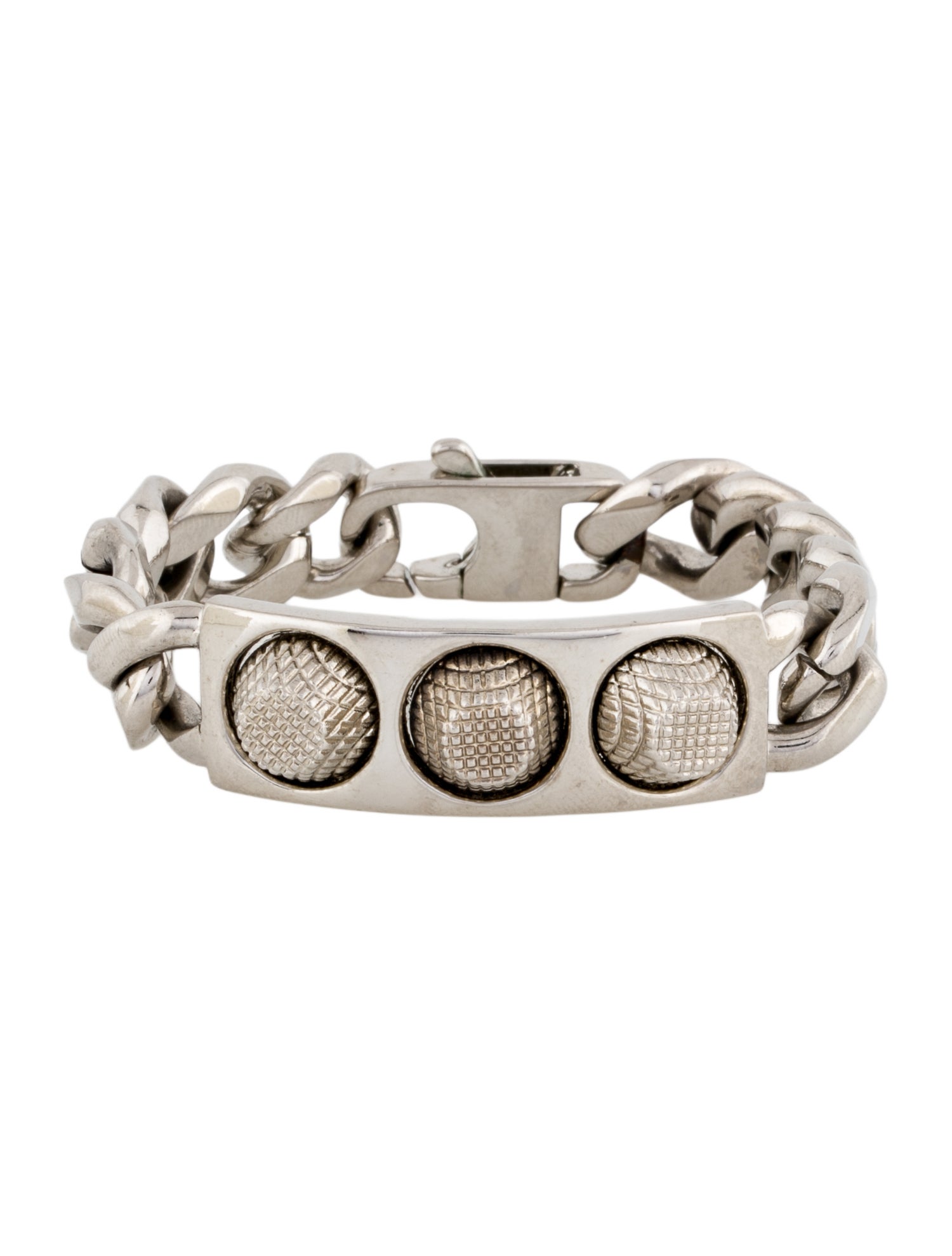 Balenciaga Arena Stud Link Bracelet