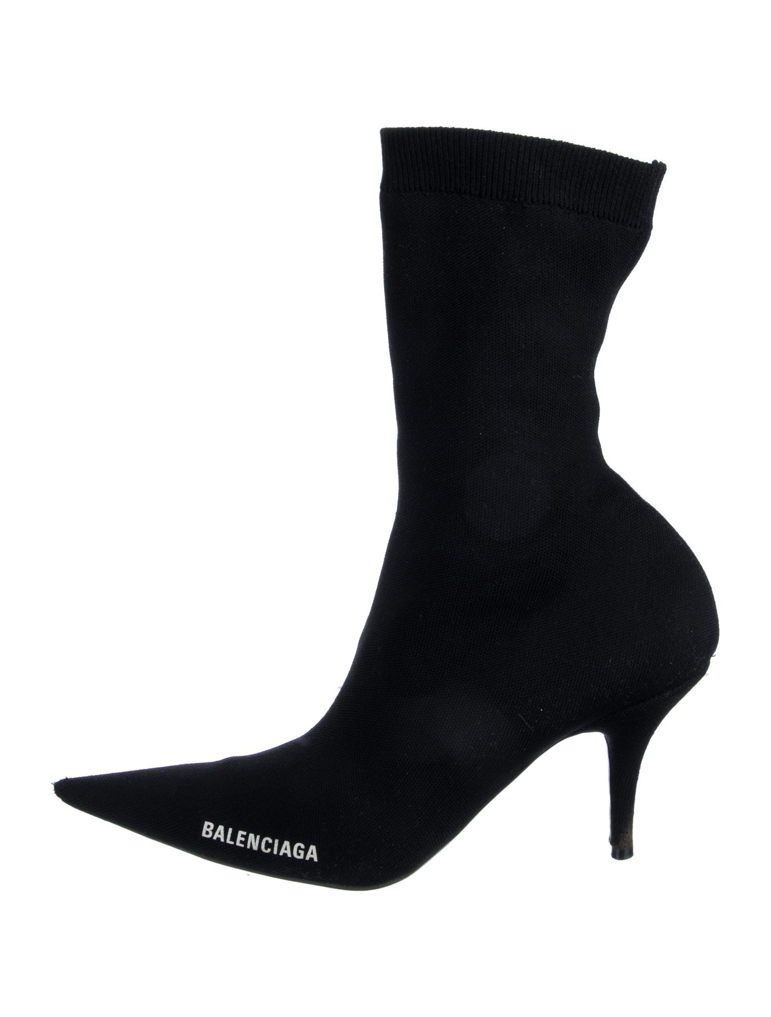 Balenciaga Signature Logo Nylon Sock Boots
