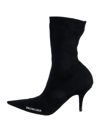 Balenciaga Signature Logo Nylon Sock Boots
