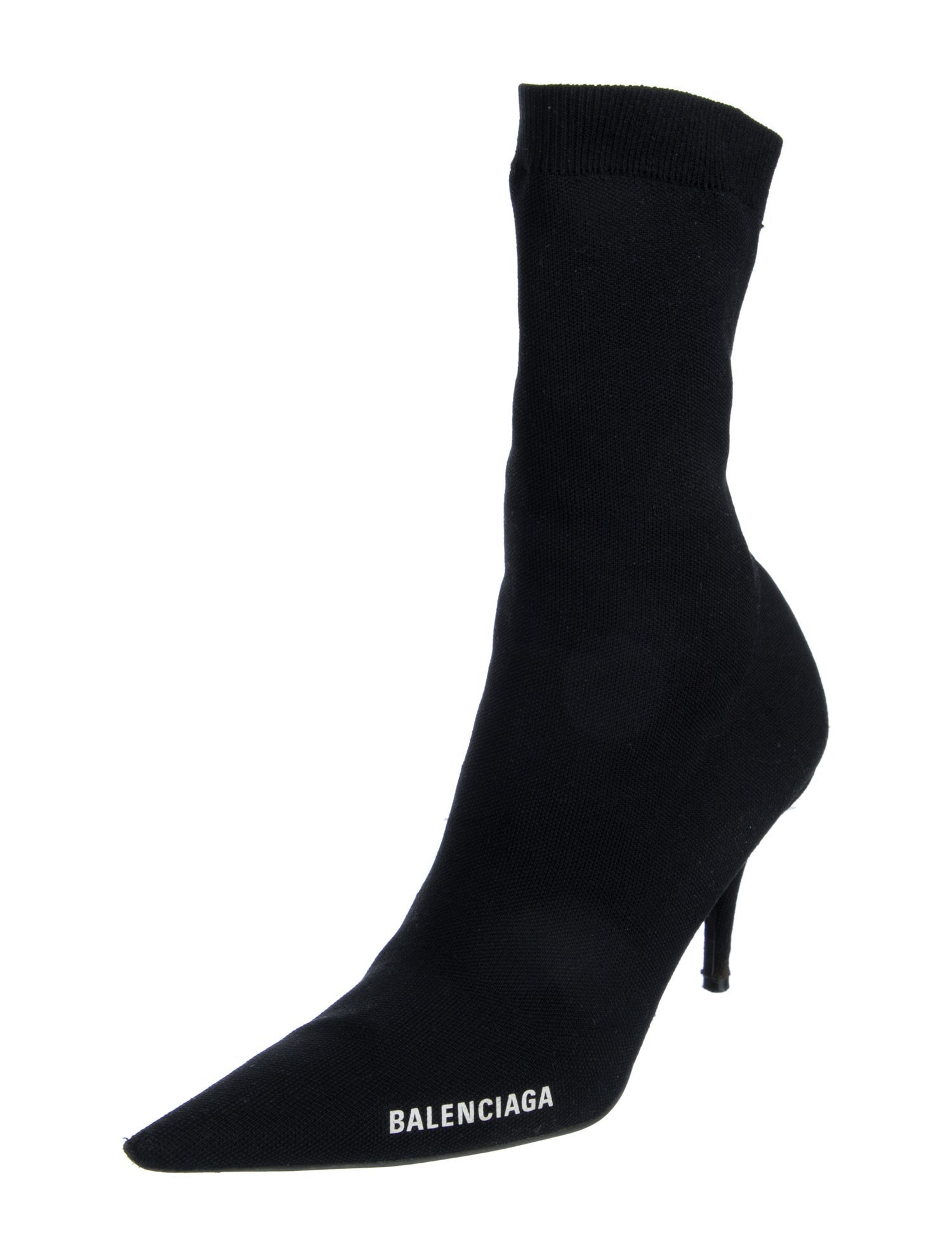 Balenciaga Signature Logo Nylon Sock Boots