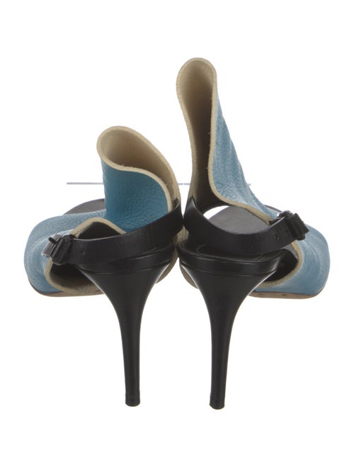 Balenciaga Leather Slingback Sandals