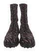Balenciaga Printed Combat Boots