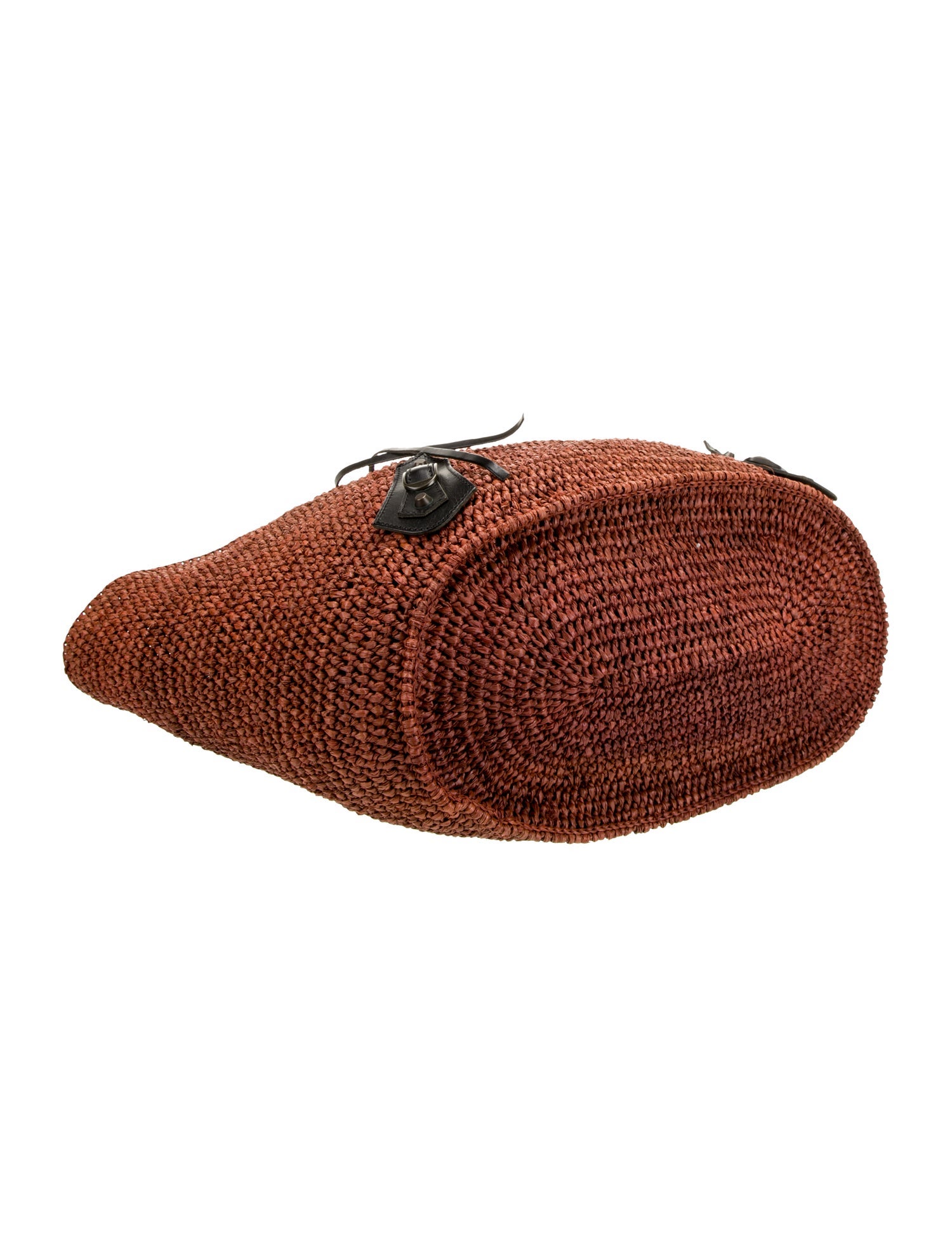 Balenciaga Raffia Panier Large