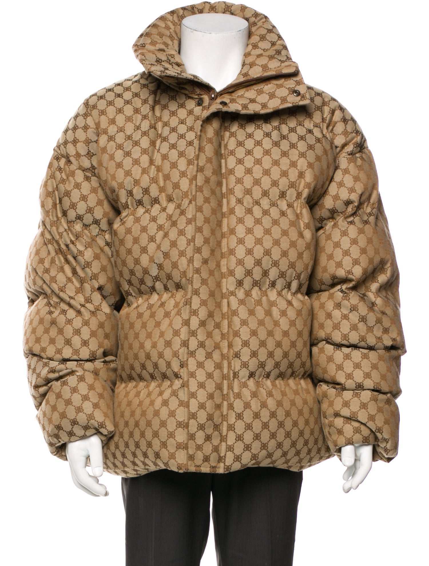 Balenciaga 2021 Hacker Puffer Coat