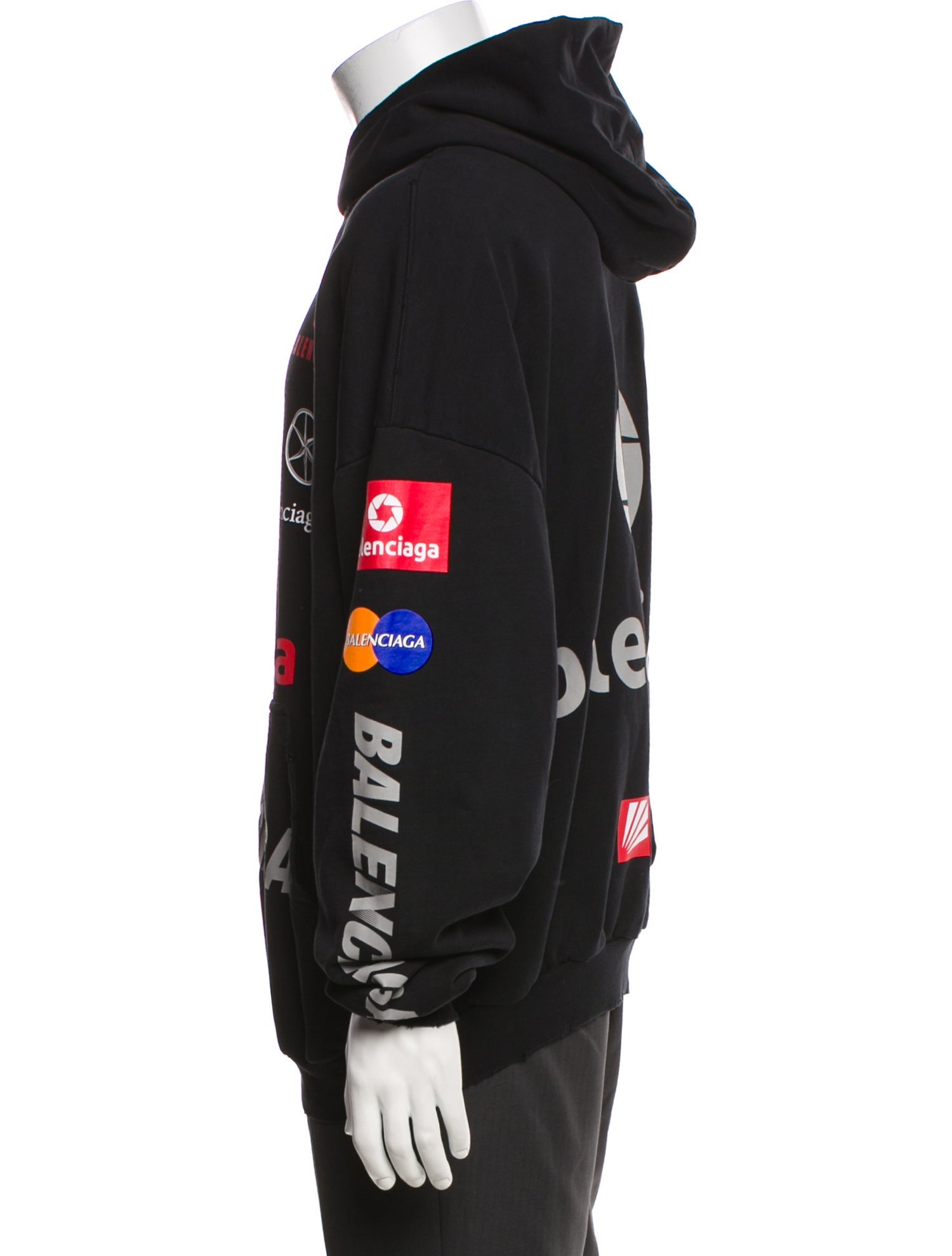Balenciaga 2023 Graphic Print Hoodie