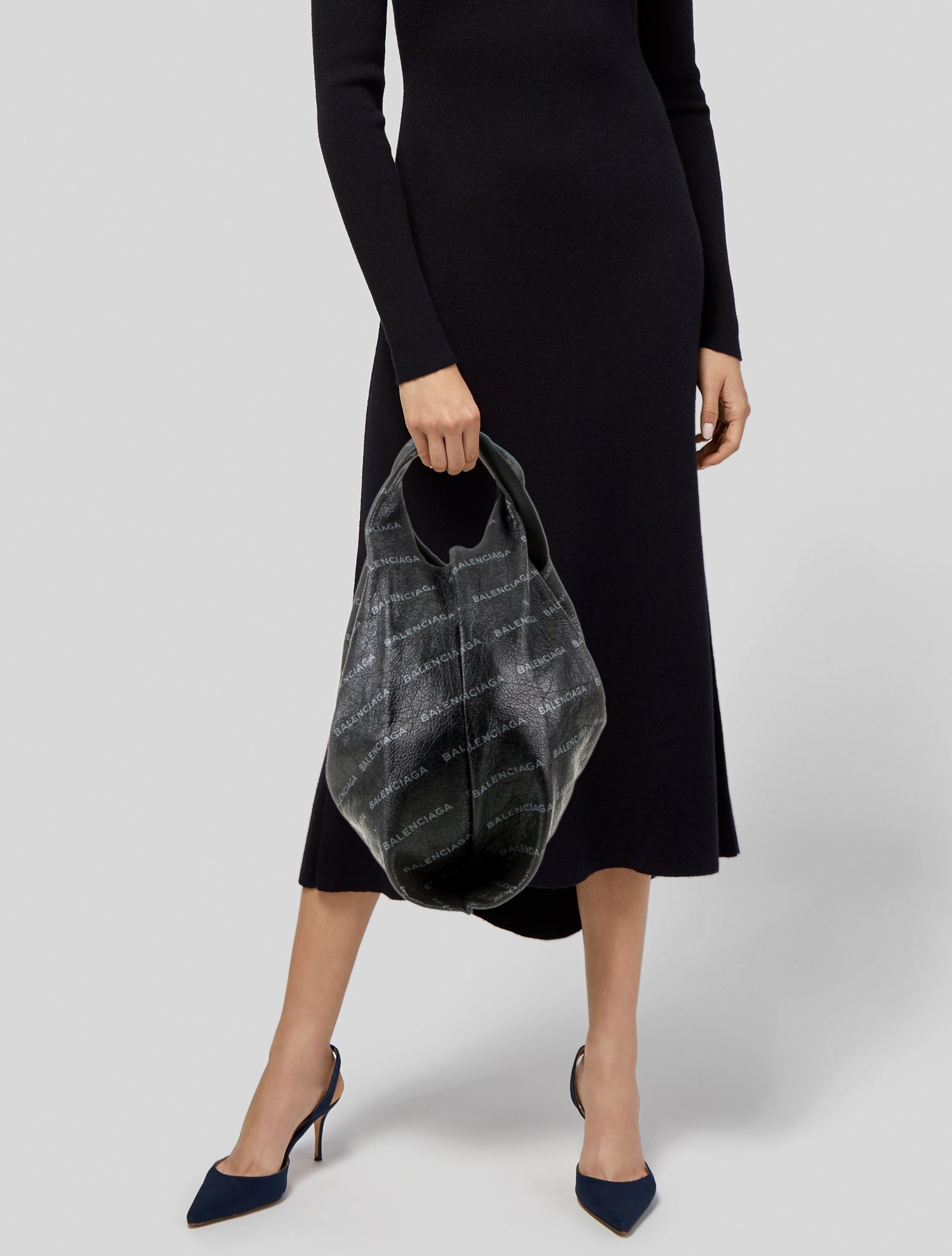 Balenciaga Leather Supermarket Shopper