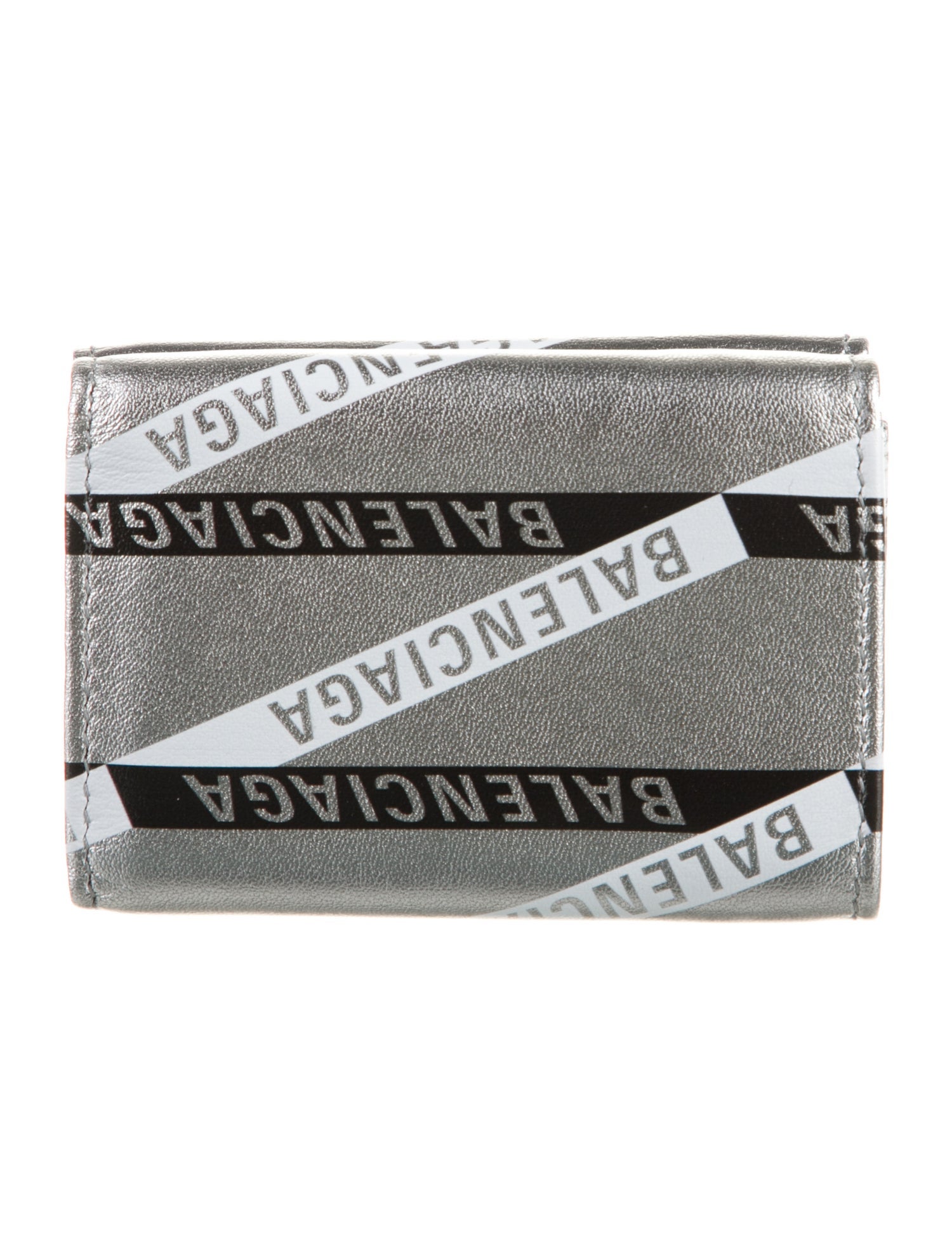 Balenciaga 2019 Leather Compact Wallet w/ Tags