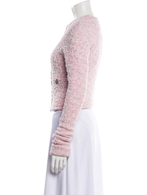 Balenciaga 2024 Tweed Pattern Evening Jacket