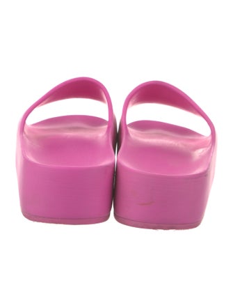 Balenciaga Rubber Printed Slides