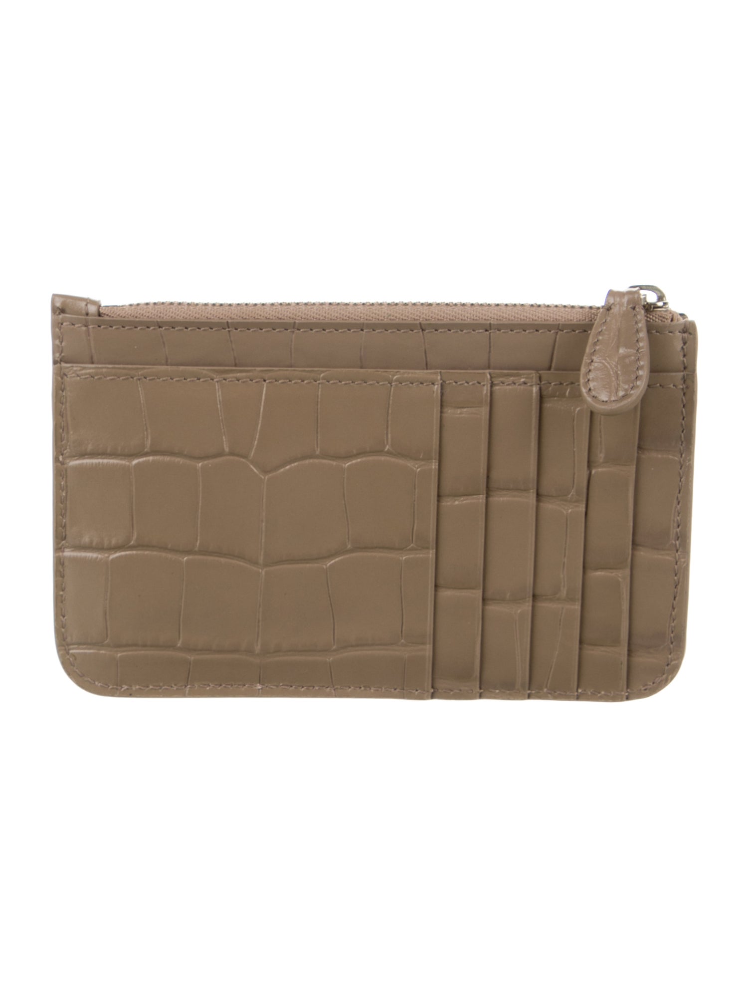 Balenciaga 2021 Embossed Leather Wallet w/ Tags