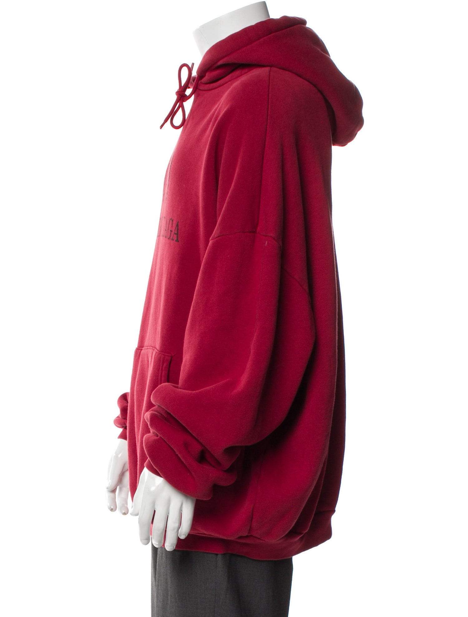 Balenciaga 2018 Graphic Print Hoodie