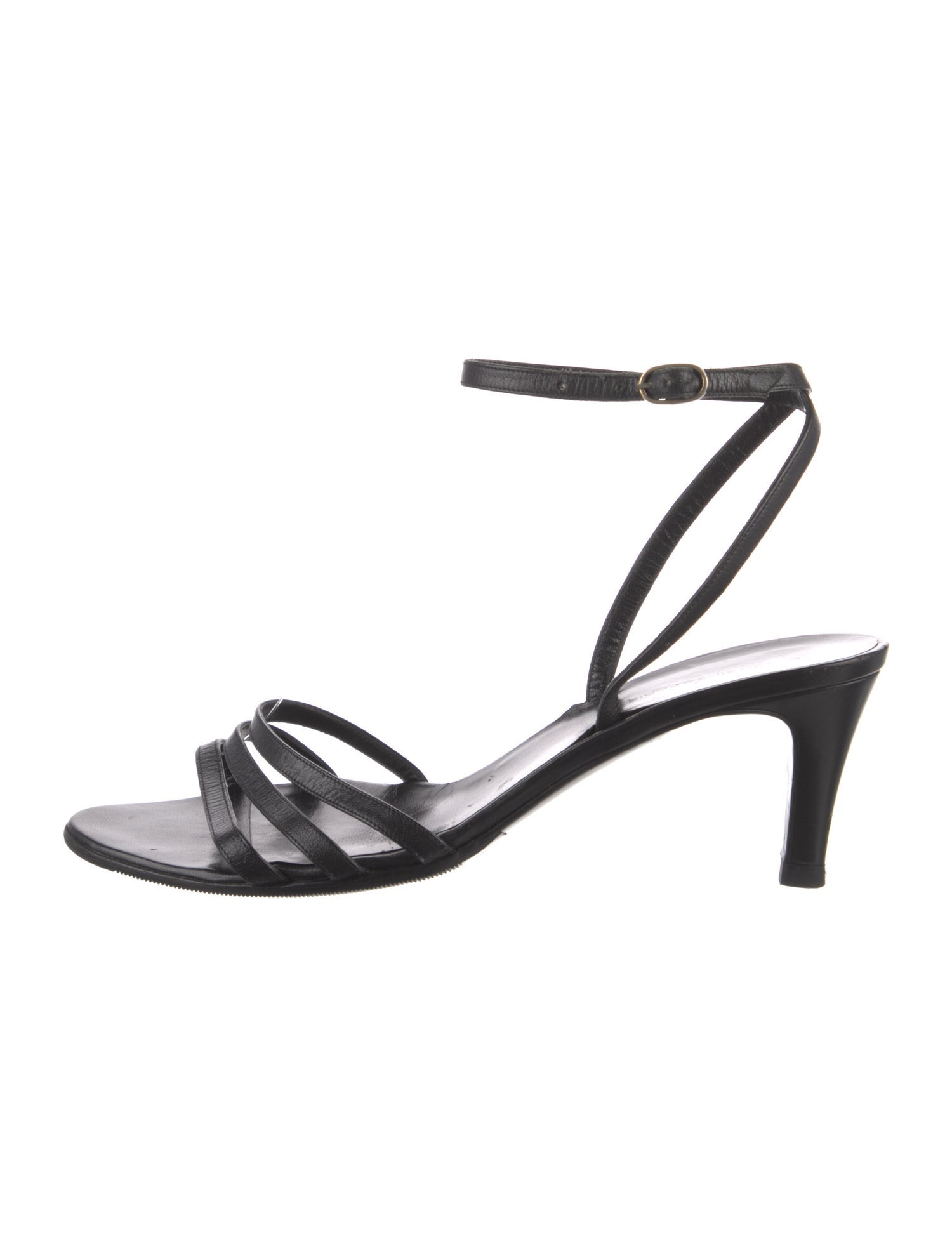 Balenciaga Leather Slingback Flats