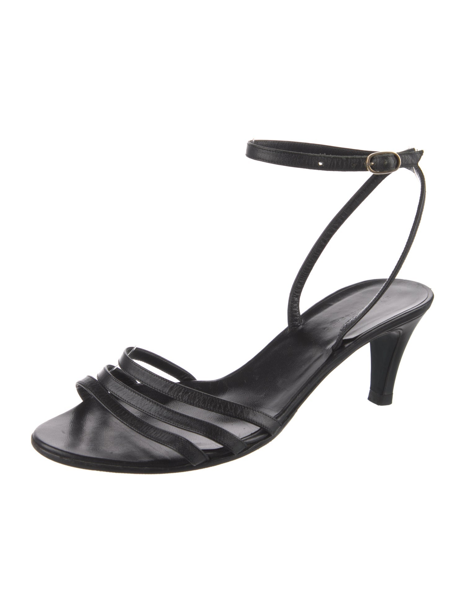 Balenciaga Leather Slingback Flats