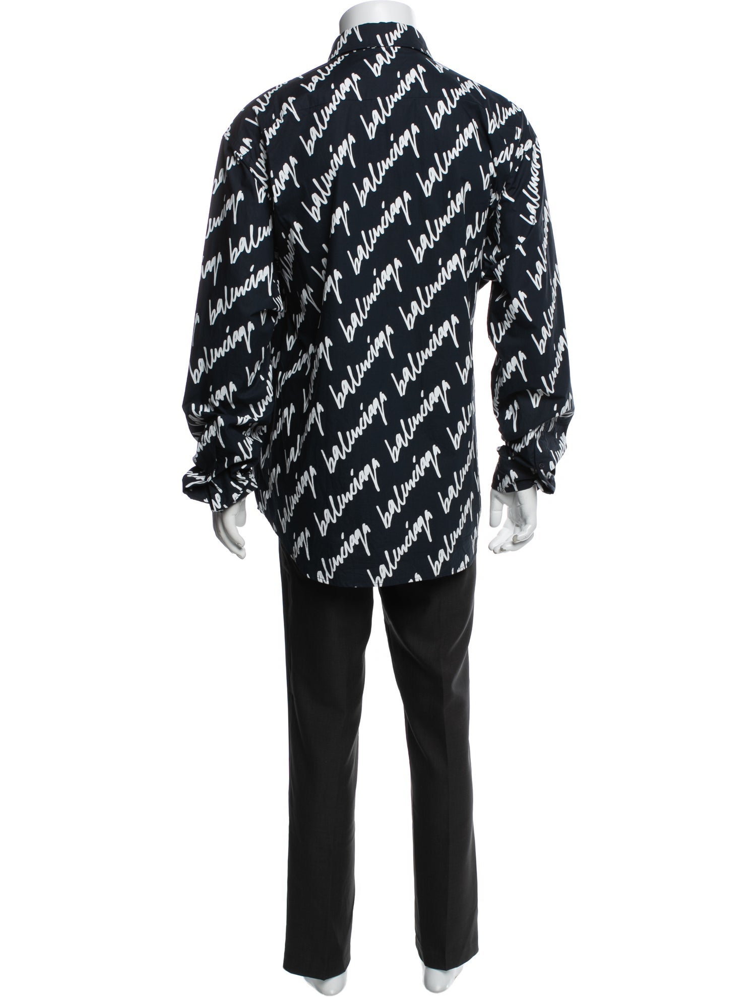 Balenciaga 2021 Printed Shirt