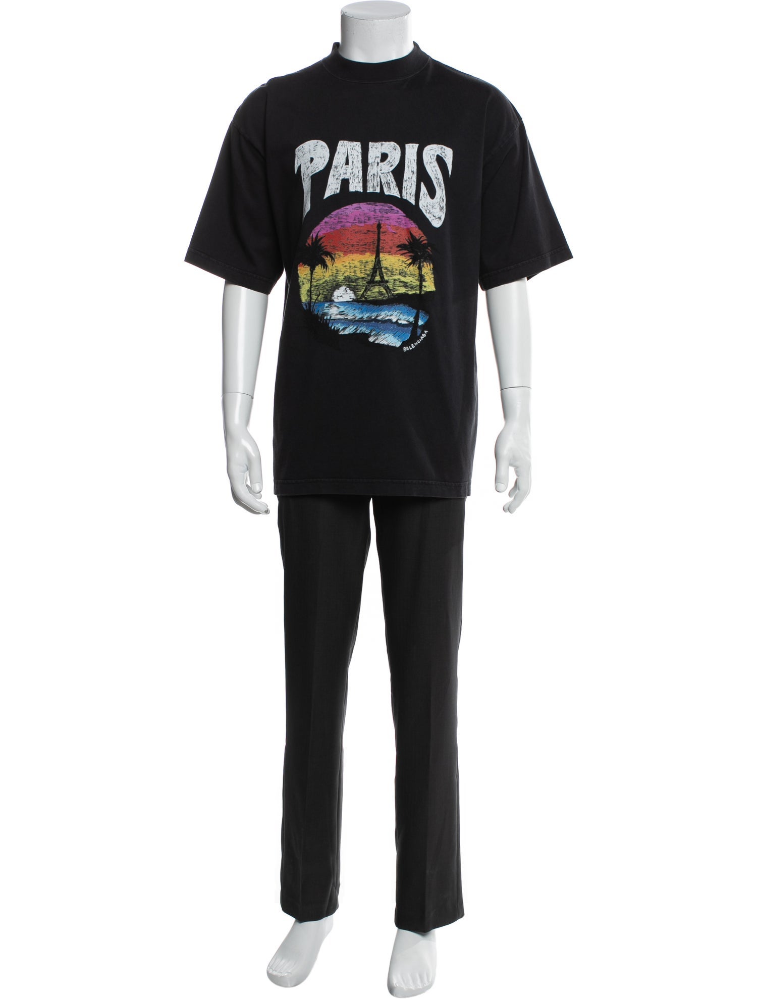 Balenciaga 2023 Graphic Print T-Shirt