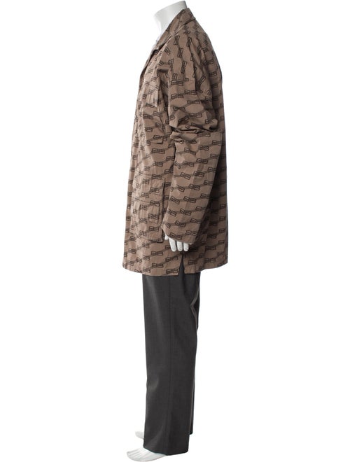 Balenciaga 2022 'BB Monogram' Overcoat
