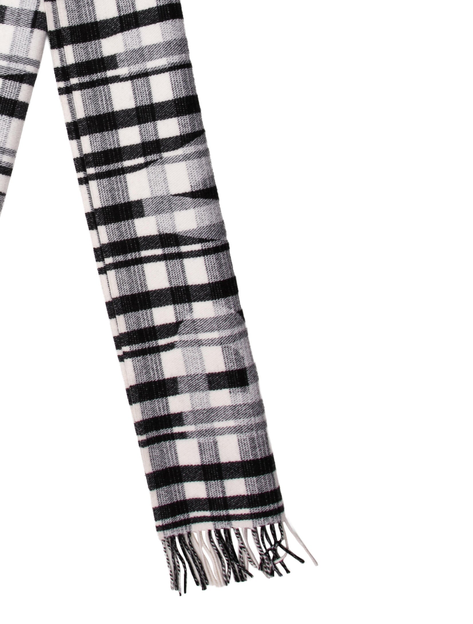 Balenciaga Wool Striped Scarf