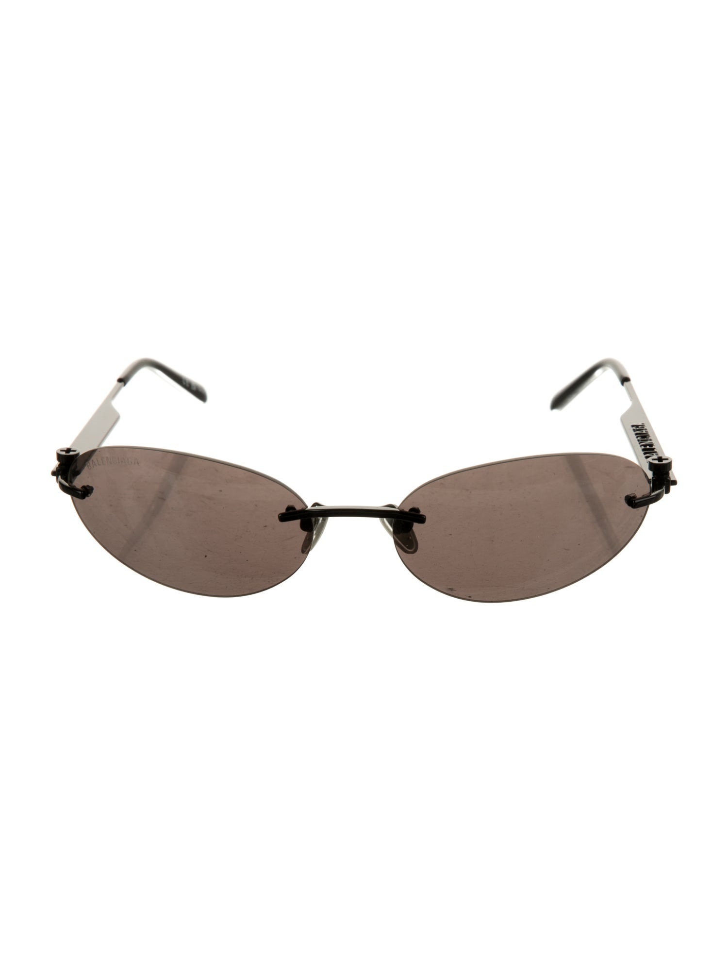 Balenciaga Shield Tinted Sunglasses