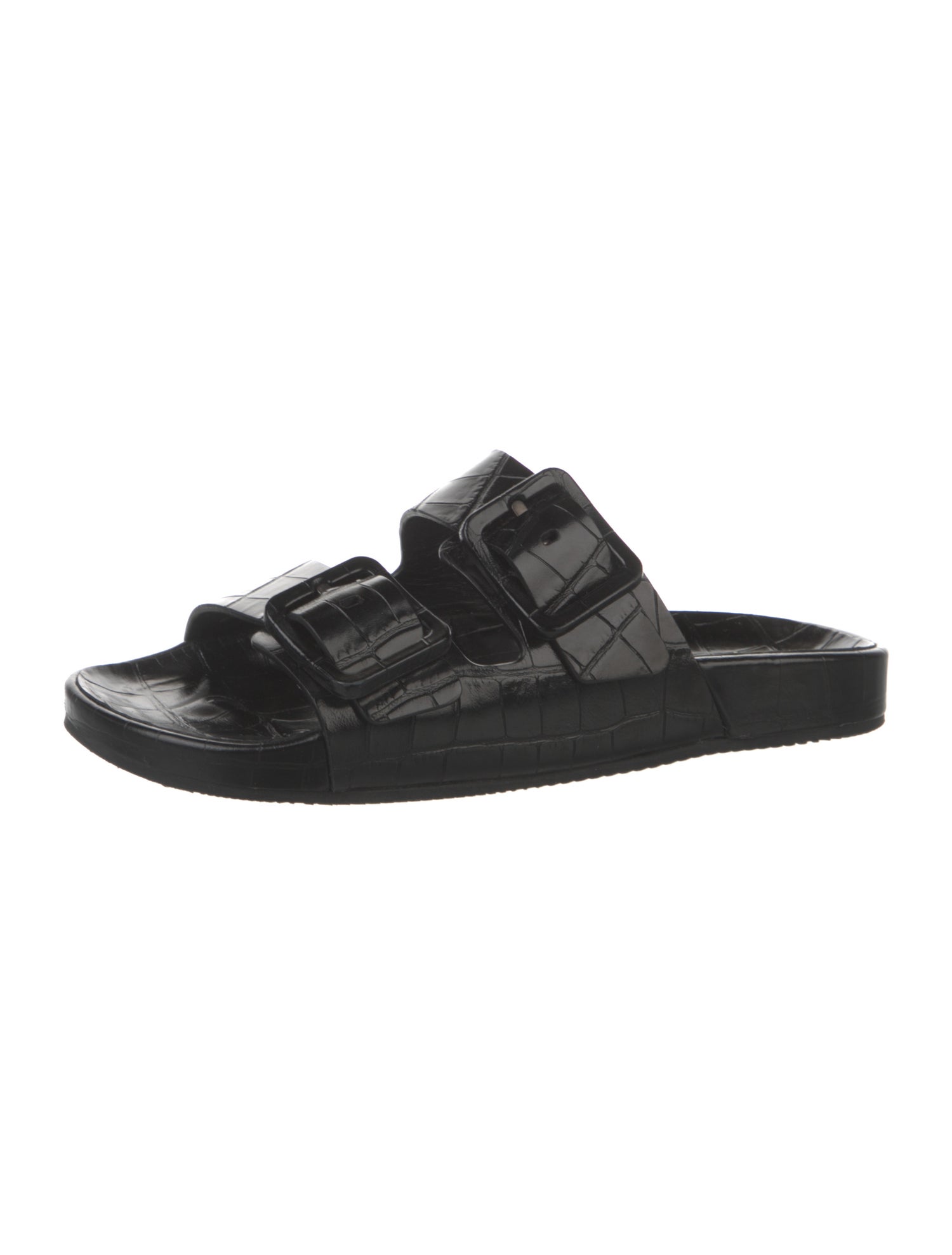 Balenciaga Leather Slides