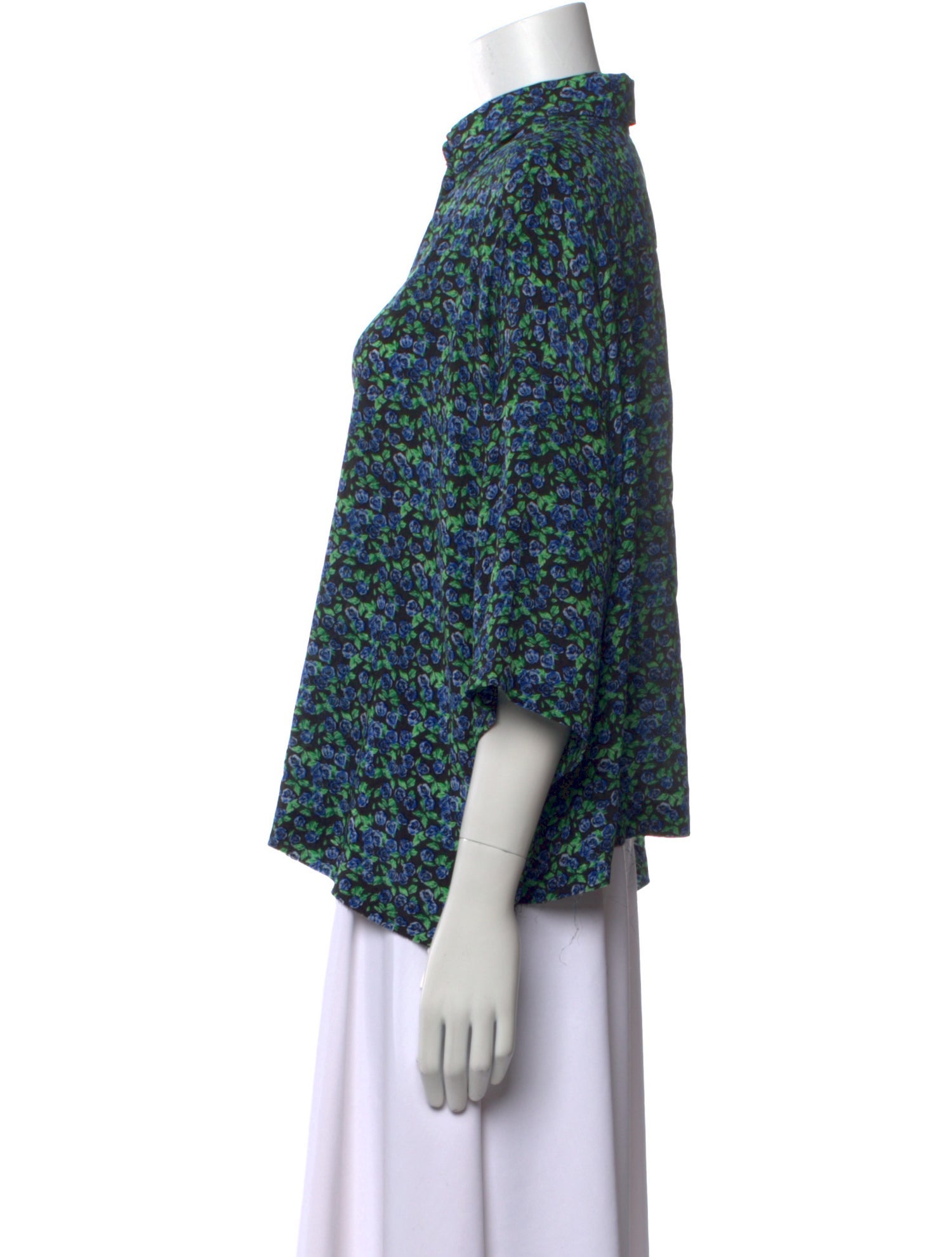 Balenciaga 2019 Silk Blouse