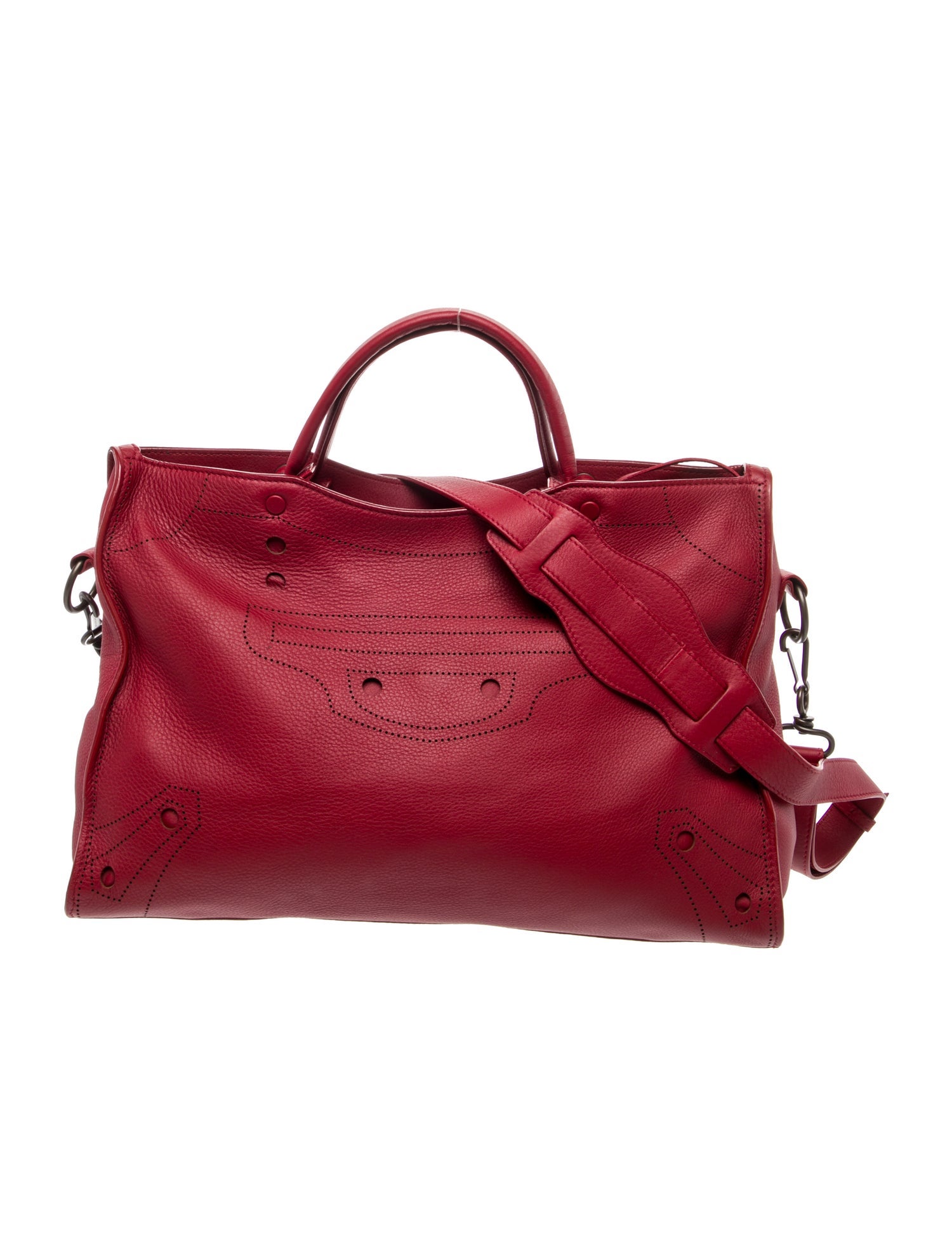 Balenciaga Motocross Classic Voyage Weekender - Green Totes
