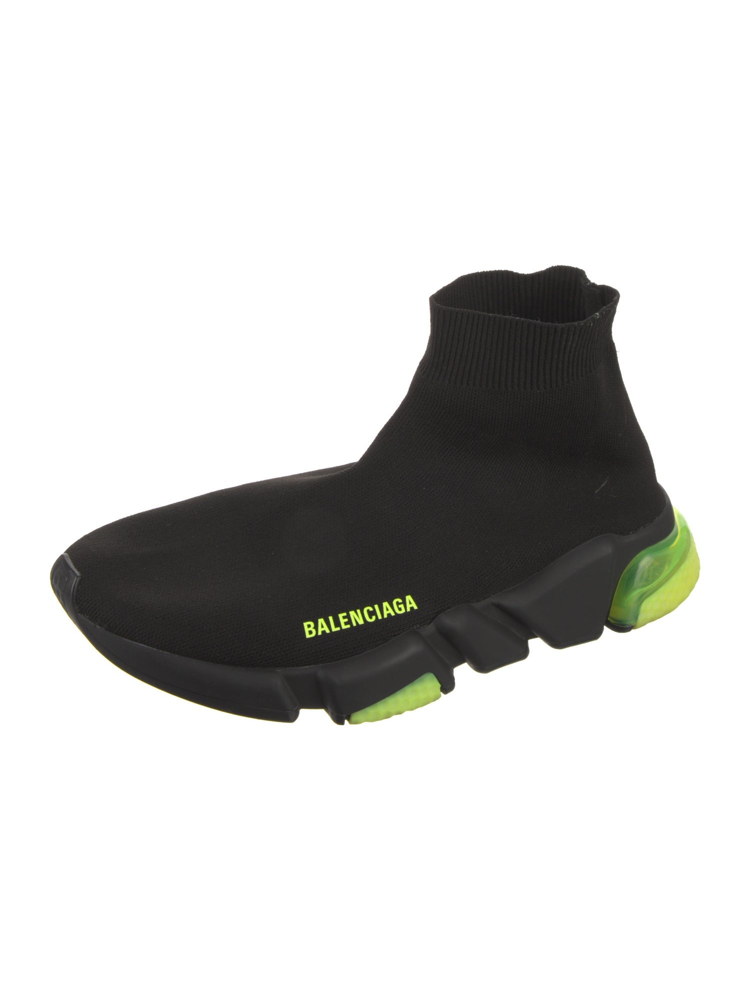 Balenciaga Speed Trainer Clear Sole Sock Sneakers