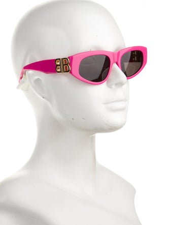 Balenciaga Square Tinted Sunglasses