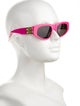 Balenciaga Square Tinted Sunglasses