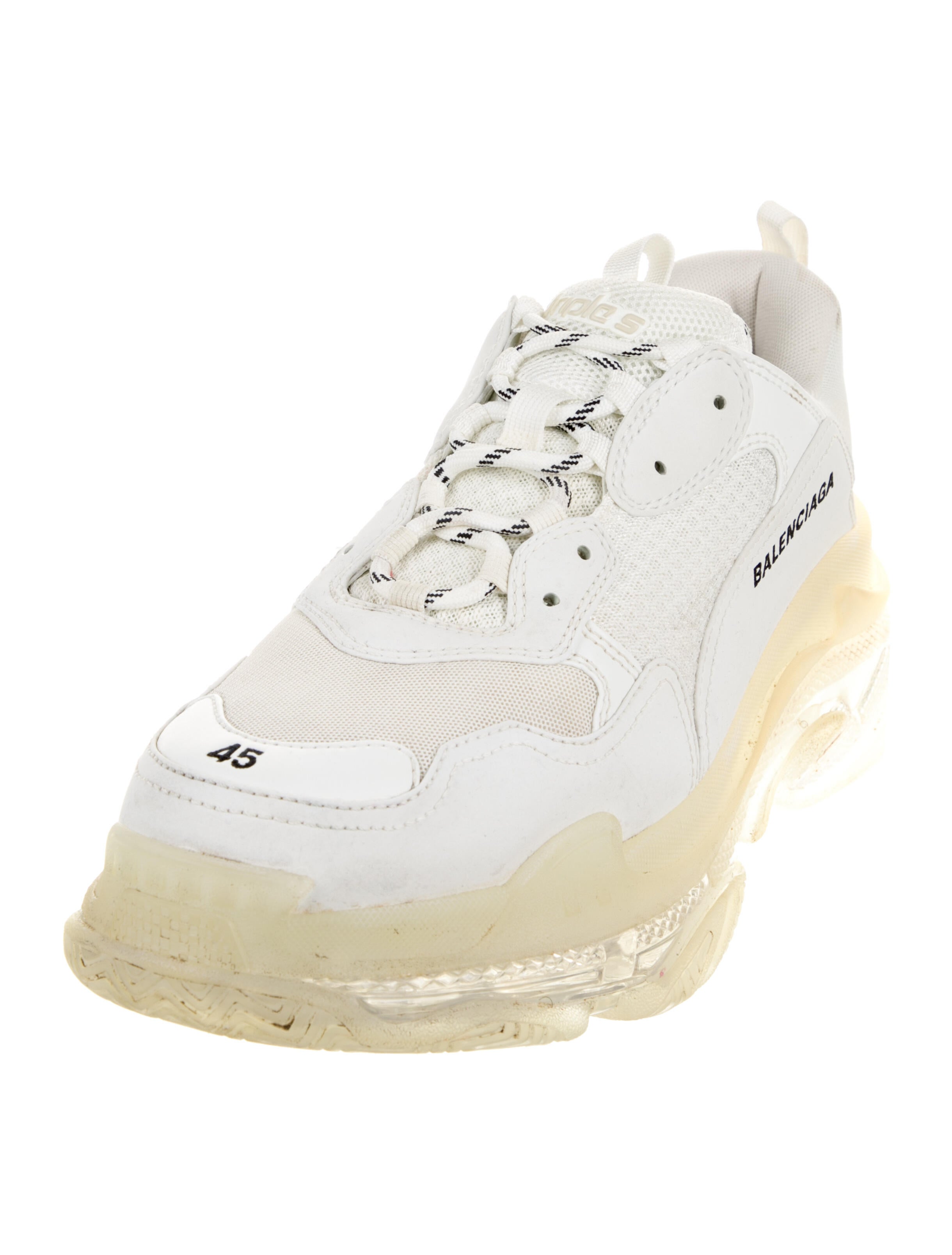 Balenciaga Triple S Clear Sole Sneakers