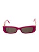 Balenciaga Square Tinted Sunglasses
