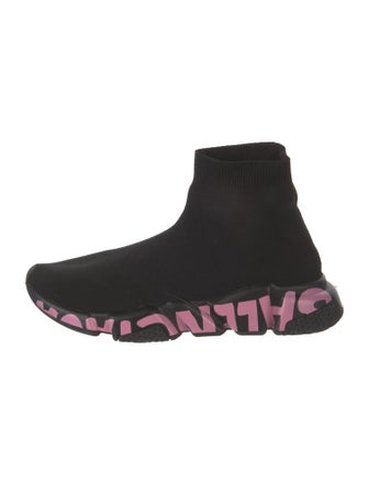 Balenciaga Speed Trainer 'Graffiti' Sock Sneakers