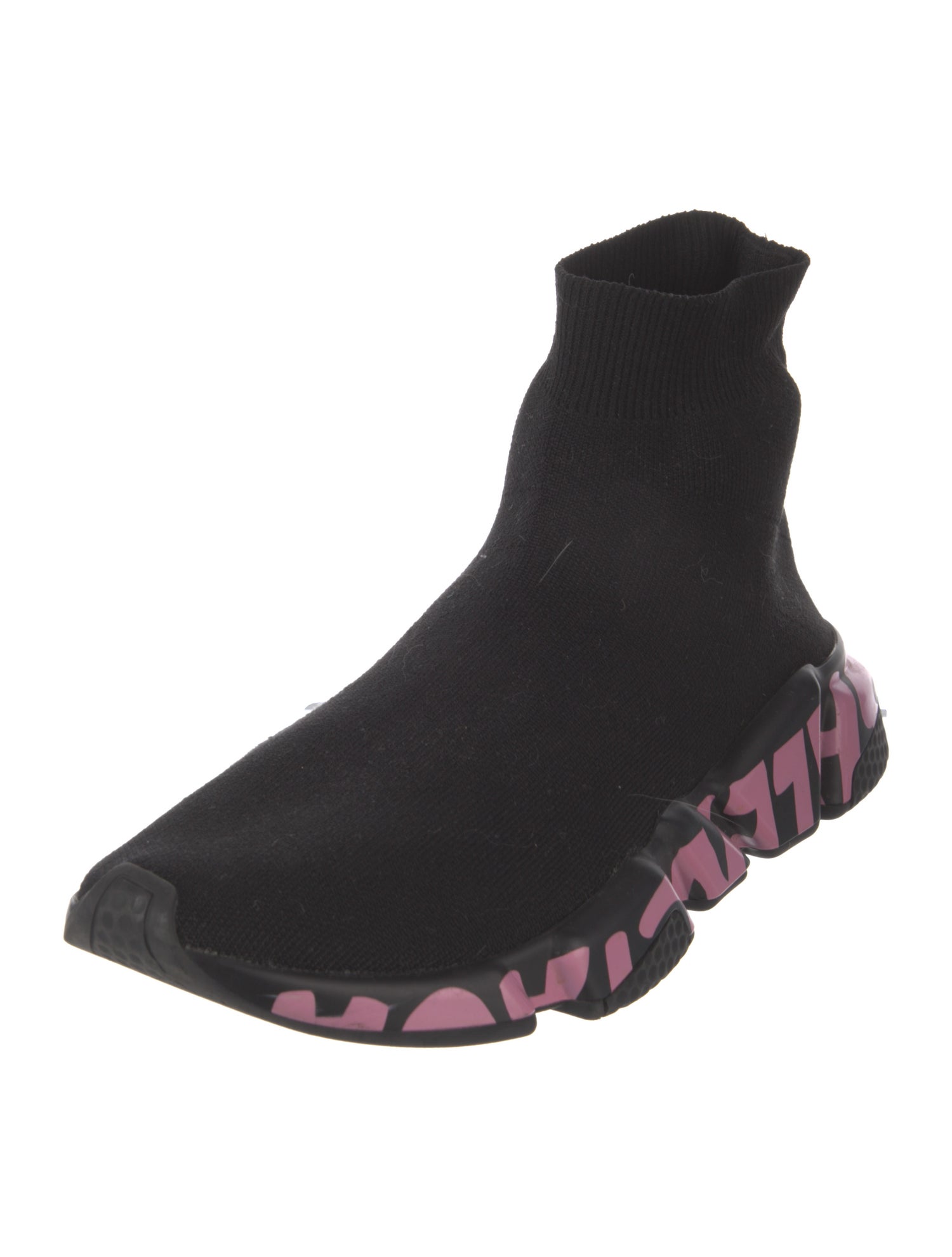 Balenciaga Speed Trainer 'Graffiti' Sock Sneakers