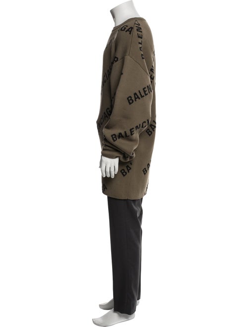 Balenciaga 2021 Signature Logo Pullover