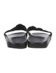 Balenciaga Signature Logo Leather Slides