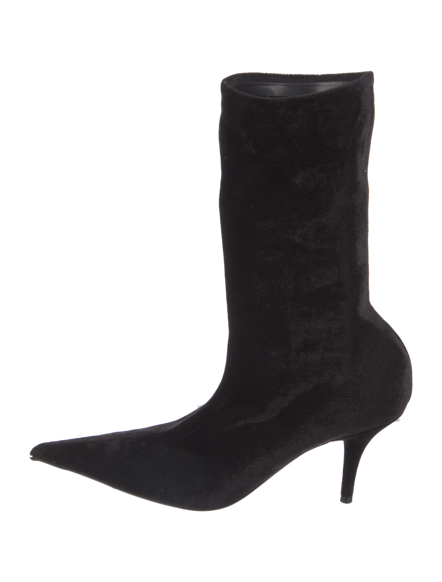 Balenciaga Velvet Sock Boots