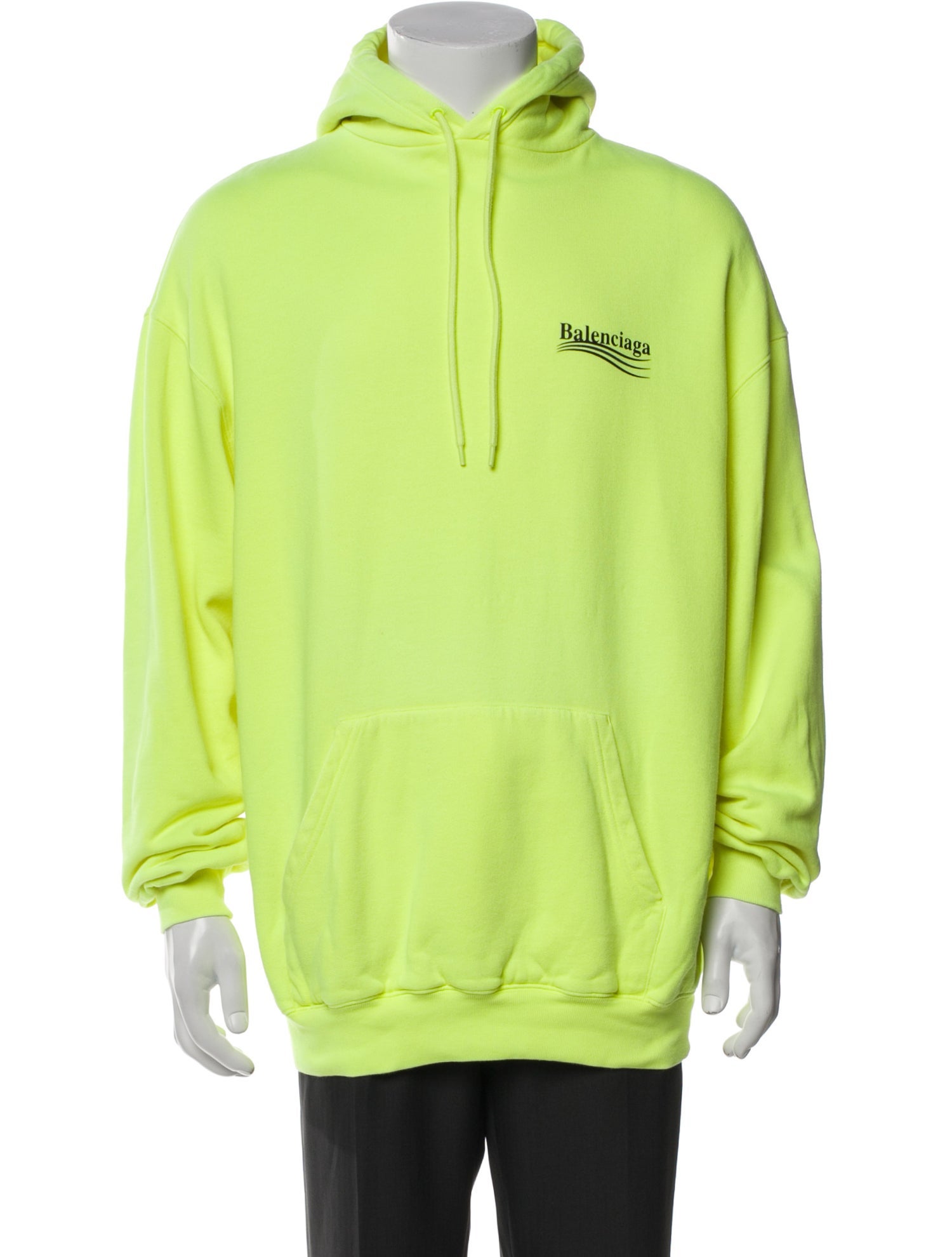 Balenciaga 2020 X Political Campaign Logo Hoodie